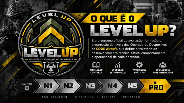 LEVEL UP - Por que aqui você sempre pode mais!
