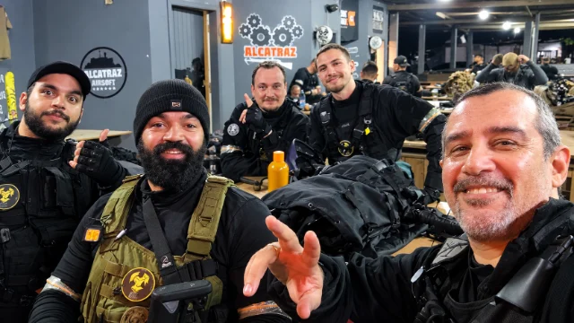 RESENHA DO DIA 01/10/2026  ALCATRAZ AIRSOFT — UM ENCONTRO DE OPERADORES DO CODE AIRSOFT!